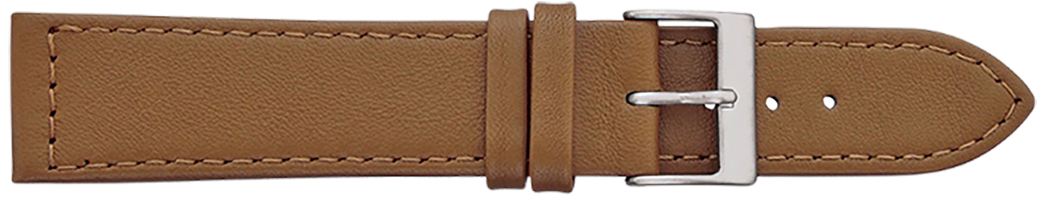 STRAPS, LEATHER #412 18mm TAN